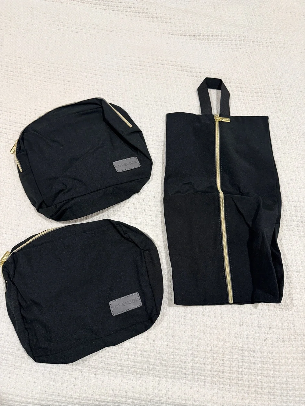 Unisex Backpack/Carry on with Gold Accents